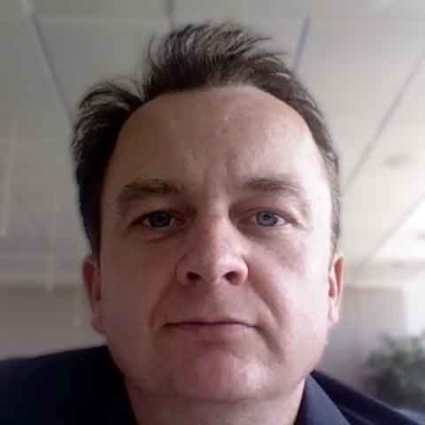 Closeup meins Gesichts